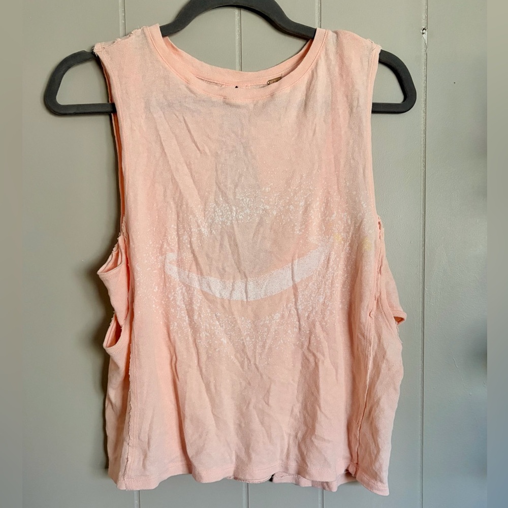 Free People Light Pink Tee